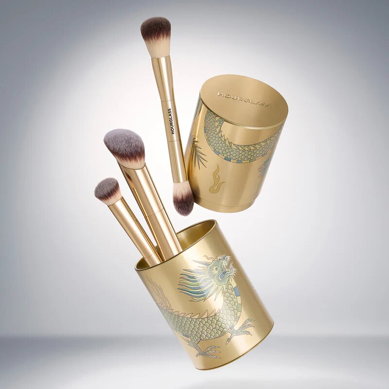 Лімітований набір пензлів для макіяжу HOURGLASS Complexion Essentials Brush Set — DRAGON
